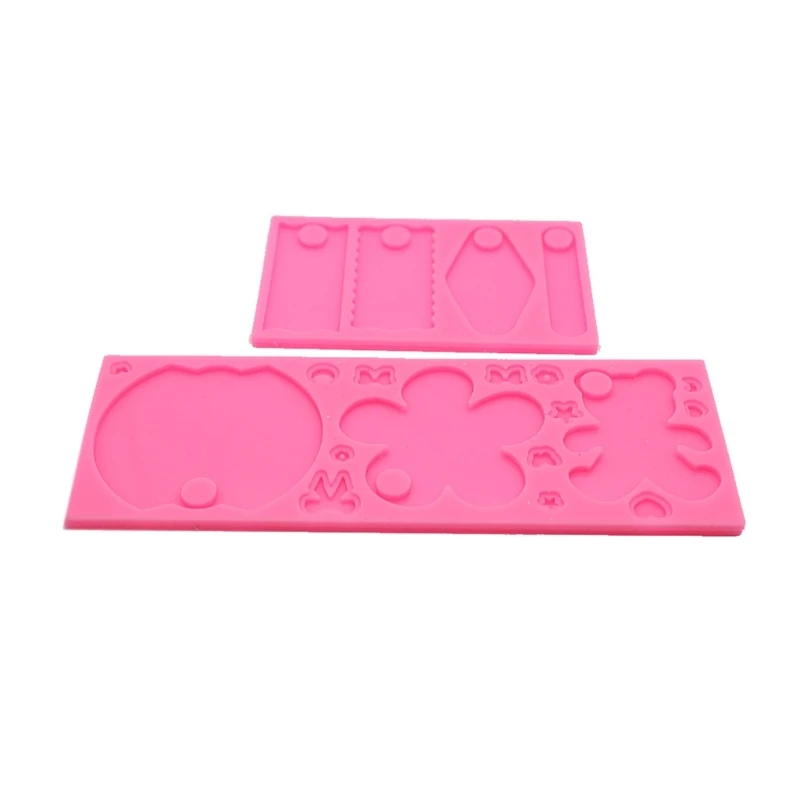 

Lid Name Plate Moulds Silicone Resin Moulds Perfect for Keychains and Pendants D7WB