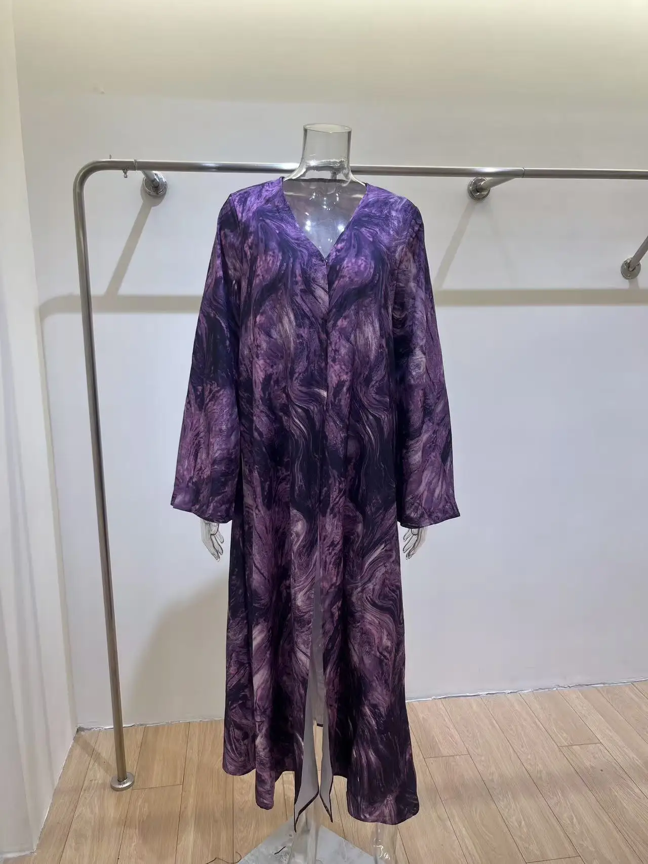 (No headscarves included)Modest Cardigan Abaya Fashion Trend Printed Women's Clothing Middle East Hot Selling 7 Sde7019ee06c347c7907227852ff77c5ff