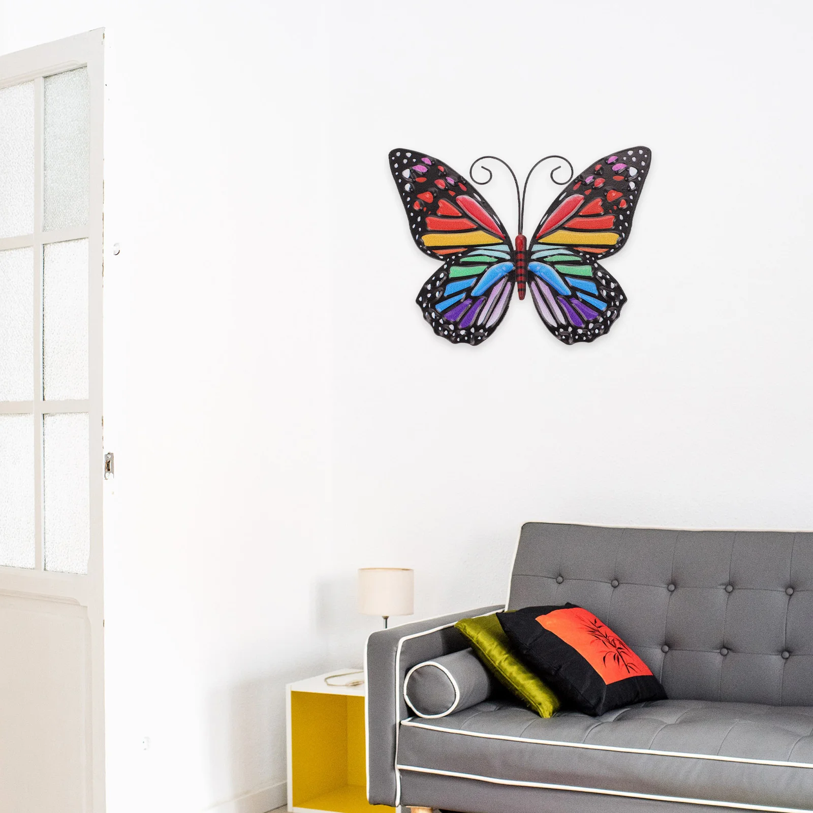 Metal Butterfly Wall Decor Ornament Stickers Animals Wrought Iron Butterflies Decoration
Metal Butterfly Wall Decor Ornament Stickers Animals Wrought Iron Butterflies Decoration