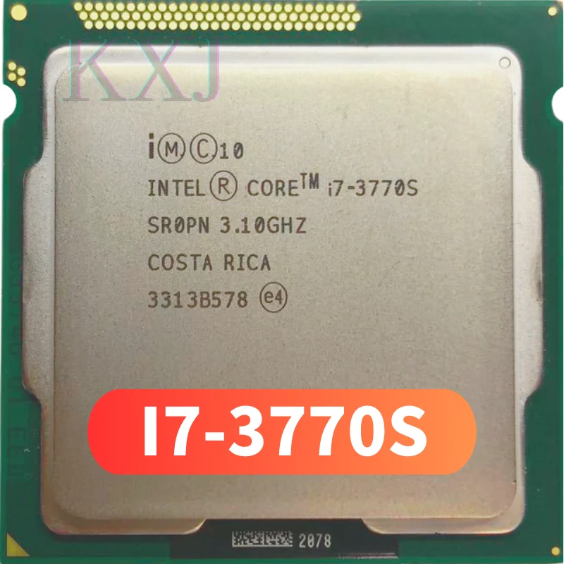 

Intel Core i7-3770S i7 3770S i7 3770 S 3.1 GHz Quad-Core 65W CPU Processor LGA 1155