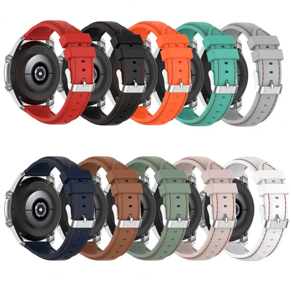 22mm Stitched Watch Band for Samsung Galaxy Watch 3/45mm/46mm/Gear S3 Soft Silicone Watch Strap Watch Accessories
22mm Stitched Watch Band for Samsung Galaxy Watch 3/45mm/46mm/Gear S3 Soft Silicone Watch Strap Watch Accessories