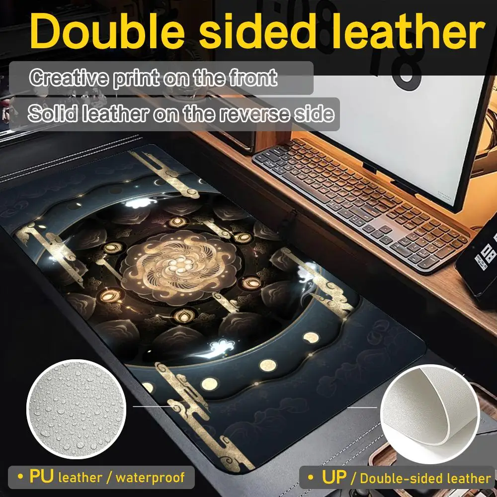 Estilo chino Ghost PAD Head PU Leather Mouse Pad Double-sided Waterproof Soft Durable Comfortable Touch Desk Mat Large Mousepad
Estilo chino Ghost PAD Head PU Leather Mouse Pad Double-sided Waterproof Soft Durable Comfortable Touch Desk Mat Large Mousepad