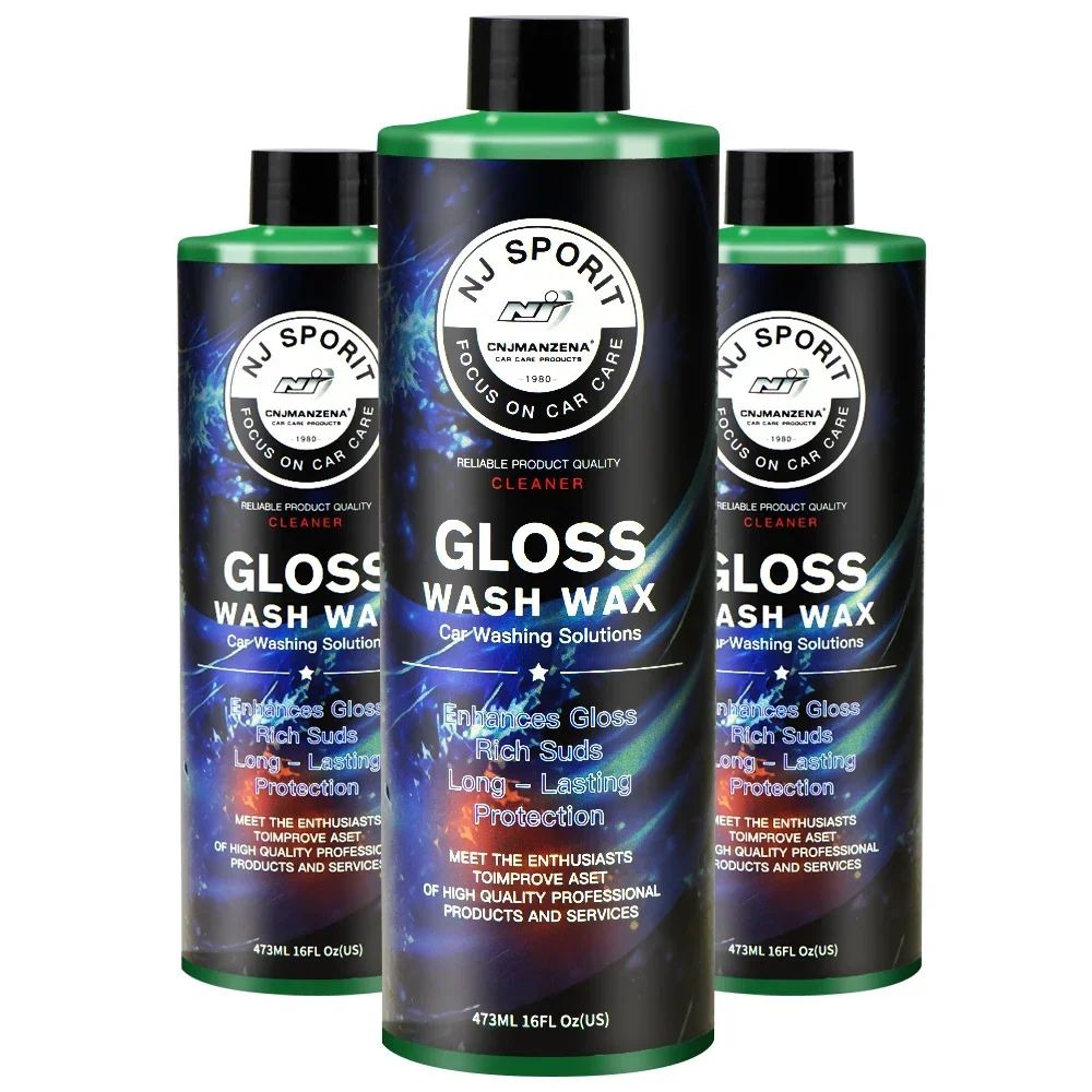 

Car Wash Shampoo Gloss Wax Multifunctional Washing Liquid Cleaning Tools Auto Soap foam Windshield Washer Accessories 1:1000