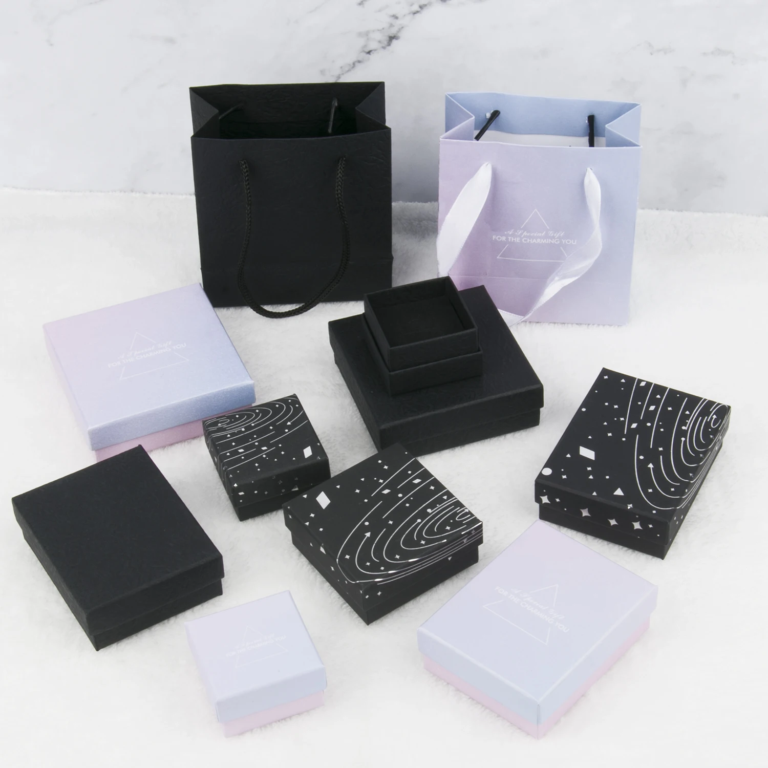 1PCS Fashion Ribbon Jewelry Box Multi Colors Wedding Earrings Ring Square Paper Box Necklace Pendant Storage Packaging Gift
1PCS Fashion Ribbon Jewelry Box Multi Colors Wedding Earrings Ring Square Paper Box Necklace Pendant Storage Packaging Gift