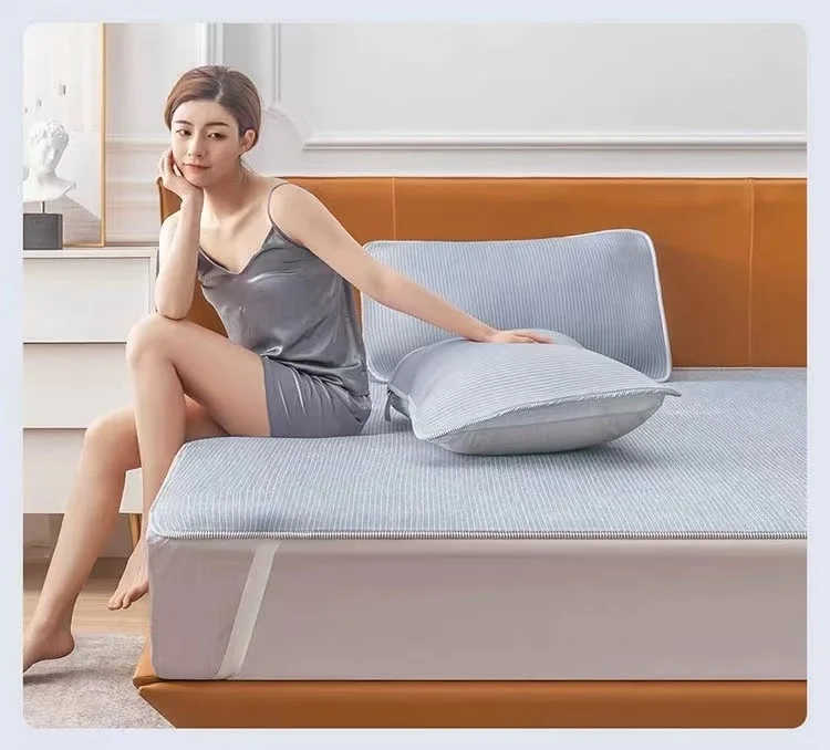 

New Xiaomi Cold Feeling Fiber Soft Mat Air Conditioning Mat Instantly Cool Feeling Comfortable Washable From Youpin High Quality