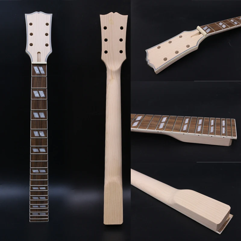 Unfinished electric Guitar Neck 22 fret 24.75inch rosewood Fretboard Bolt on Maple neck Guitar parts #L2
Unfinished electric Guitar Neck 22 fret 24.75inch rosewood Fretboard Bolt on Maple neck Guitar parts #L2