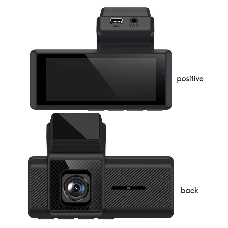 

Car DVR Dash Cam Rear View Video Recorder 3 Inch 1080P HD WDR Loop Recording G-Sensor Night Vision 170 Wide Angle
