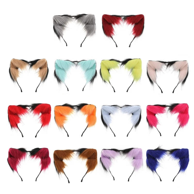 Cosplay Foxes Ear Headband Woman Students Carnivals Anime Character Hairband Cat Ear Headbands Plush Christmas Hair Hoop
Cosplay Foxes Ear Headband Woman Students Carnivals Anime Character Hairband Cat Ear Headbands Plush Christmas Hair Hoop