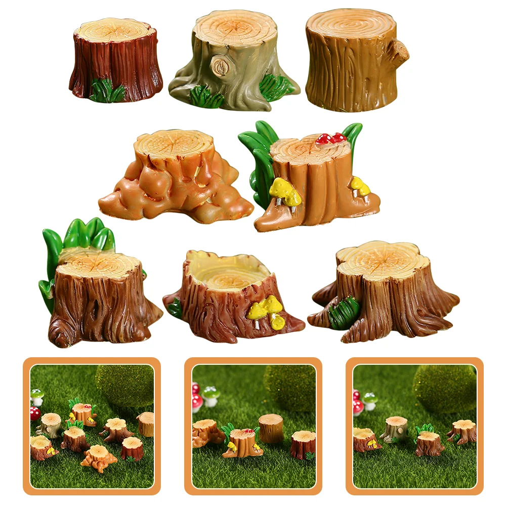 Tabletop Miniatures Micro Landscape Small Tree Stump Stakes Decoration Decorate Resin Fairy Stuff
Tabletop Miniatures Micro Landscape Small Tree Stump Stakes Decoration Decorate Resin Fairy Stuff