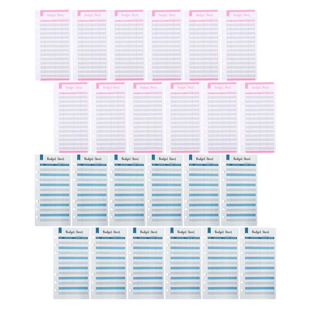 24 PCS Cash Budget Card Book Replacements Planner Cards Expense Tracking Helper Consumer Collection
24 PCS Cash Budget Card Book Replacements Planner Cards Expense Tracking Helper Consumer Collection
