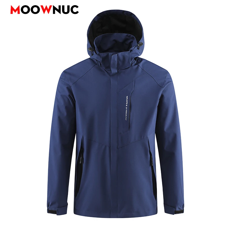 

Male Casual Coats Men's Jacket Spring Windbreaker Autumn Overcoat 2023 Outdoors Youth Windproof Hombre Coveral Plus Size MOOWNUC