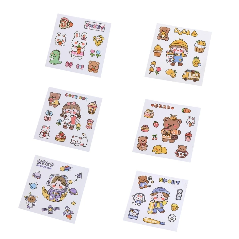 40 Sheets Animal Stickers Cartoon PVC Sticker Aesthetic Decals Waterproof Sticker Re-stick for Water Bottle
40 Sheets Animal Stickers Cartoon PVC Sticker Aesthetic Decals Waterproof Sticker Re-stick for Water Bottle