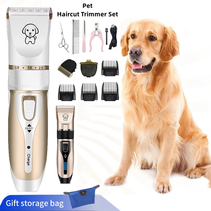 Electric Dog Hair Trimmer Electric Push Shears Combing Hair Cat Dog Rabbit Hair Trimmer Shaver Set Wireless Charging
Electric Dog Hair Trimmer Electric Push Shears Combing Hair Cat Dog Rabbit Hair Trimmer Shaver Set Wireless Charging