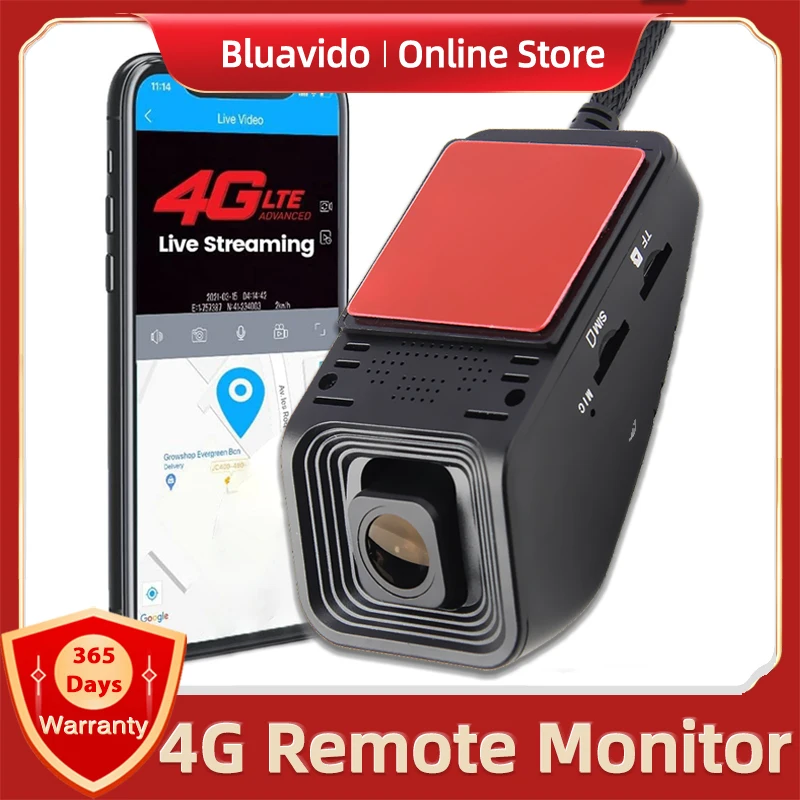 Bluavido 4G Hidden Dash Cam with Front and Rear Cam Car Video Recorder 24H Parking WiFi Remote Live Monitor GPS Position DVR Box
Bluavido 4G Hidden Dash Cam with Front and Rear Cam Car Video Recorder 24H Parking WiFi Remote Live Monitor GPS Position DVR Box