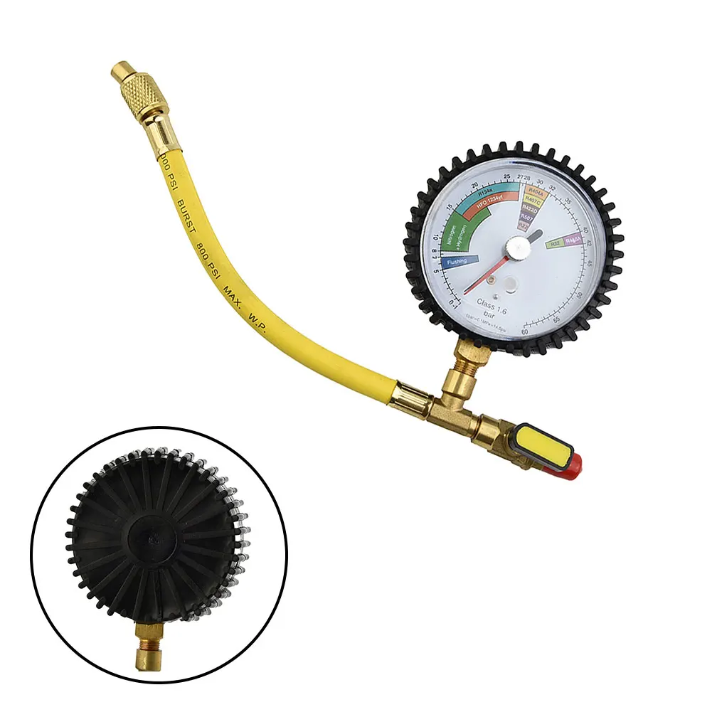 1Pc Pressure Gauge 80mm/3.15\".Nitrogen Pressure 80mm/3.15\\\" Nitrogen Pressure Reliable Spherical Structure Valve -1~60bar
1Pc Pressure Gauge 80mm/3.15\".Nitrogen Pressure 80mm/3.15\\\" Nitrogen Pressure Reliable Spherical Structure Valve -1~60bar