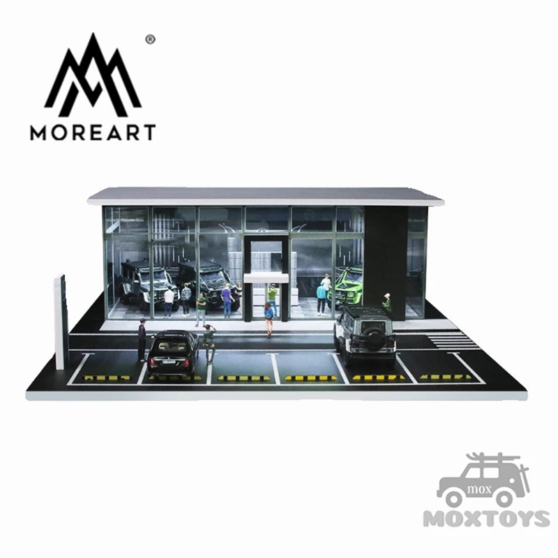 

MoreArt Time Micro 1:64 Мб выставочный зал со светодиодной подсветкой diглавная