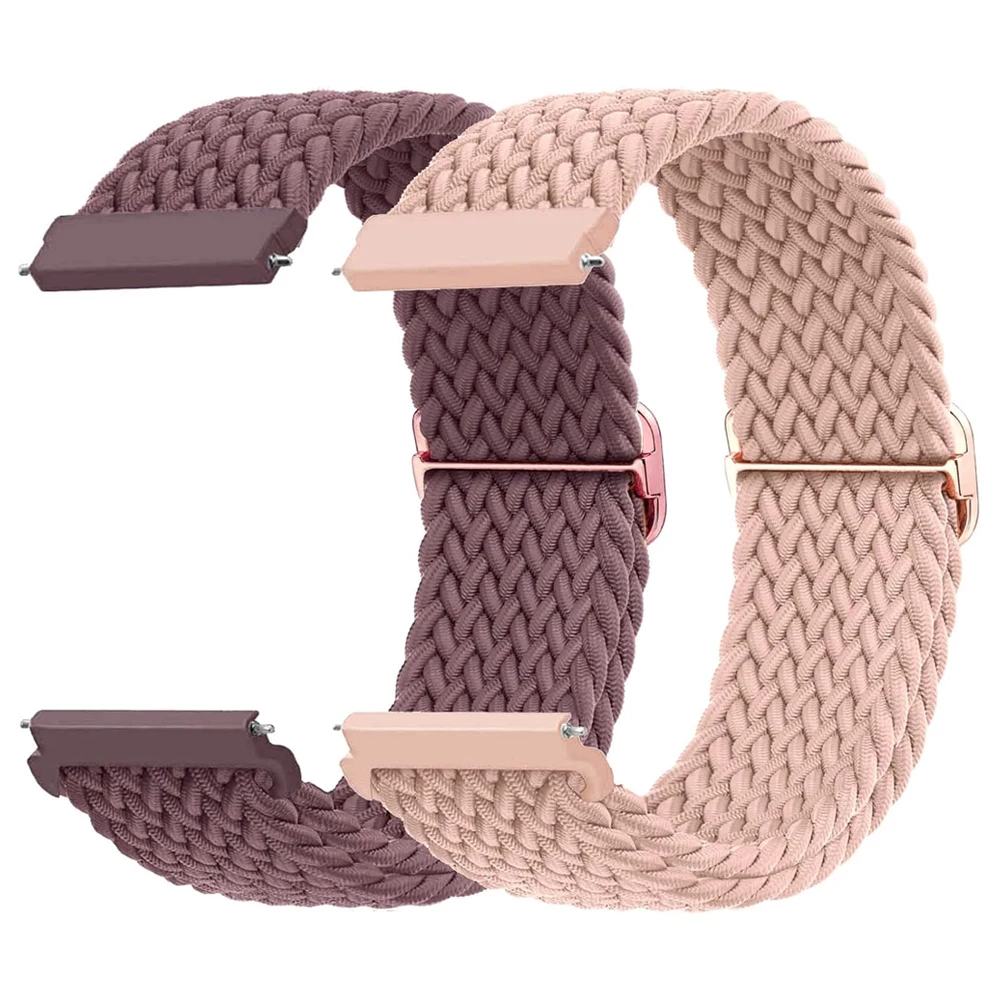 Straps For Samsung Galaxy Watch 4/7/FE/6/5 Pro/6 Classic/Gear s3 20mm 22mm Braided belt bracelet correa Huawei GT 2e 3 4 5 Band Straps For Samsung Galaxy Watch 4/7/FE/6/5 Pro/6 Classic/Gear s3 20mm 22mm Braided belt bracelet correa Huawei GT 2e 3 4 5 Band