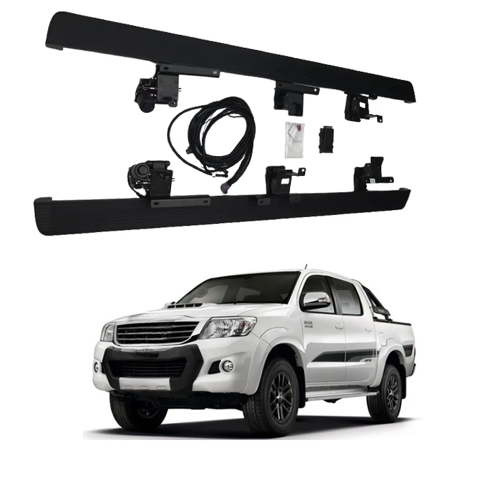 

car auto side steps electric running boards 6 brackets for Hilux REVO 2016+