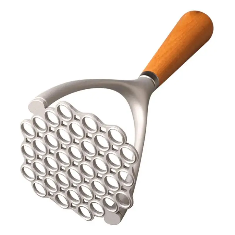 Non-stick Aluminum Alloy Masher Hand Pressing Tool Hamburger Meat Chopper Whisk Manual Crusher Kitchen Cooking Tools And Gadget
Non-stick Aluminum Alloy Masher Hand Pressing Tool Hamburger Meat Chopper Whisk Manual Crusher Kitchen Cooking Tools And Gadget