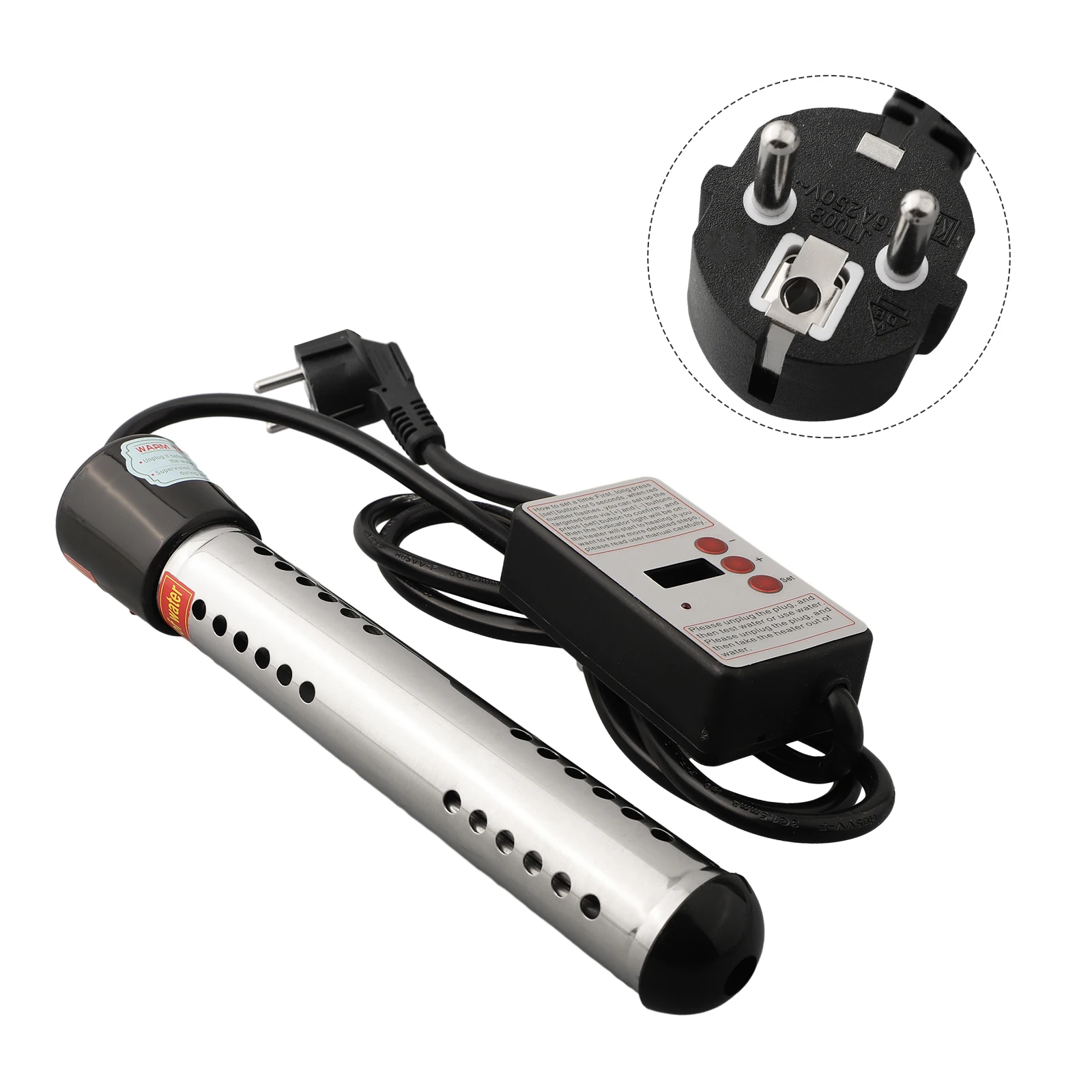 Quick and Easy Water Heating with 3000W Electric Heater Immersion Suspension Design for Even Heat Distribution
Quick and Easy Water Heating with 3000W Electric Heater Immersion Suspension Design for Even Heat Distribution