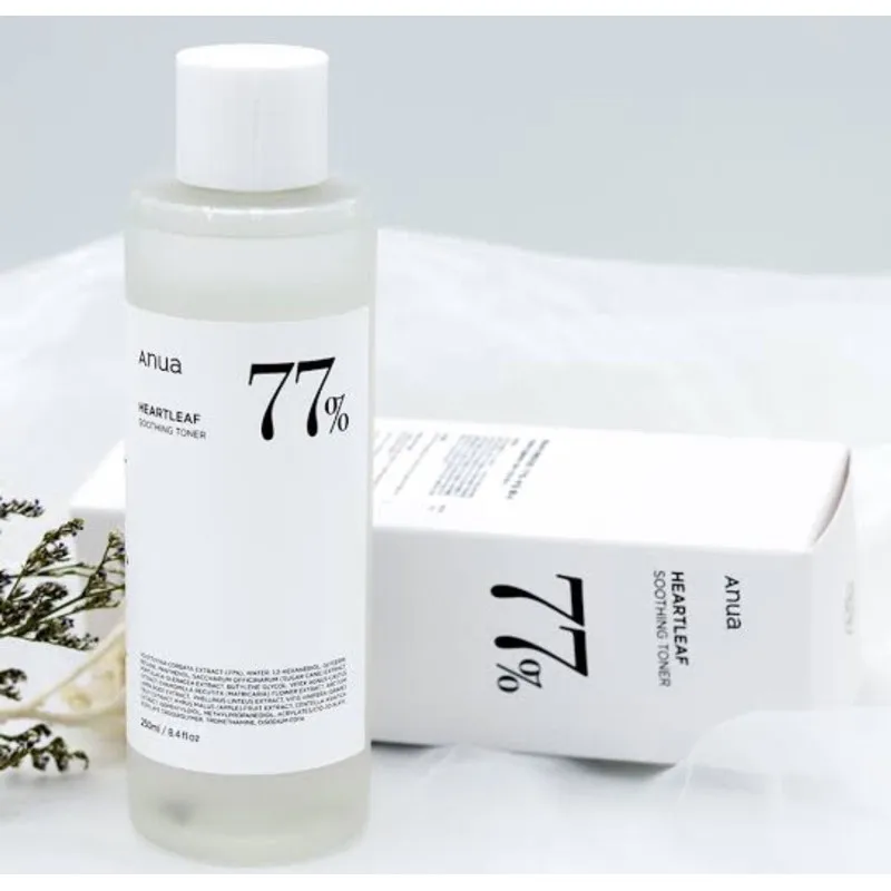250ml Anua Heartleaf 77% Soothing Toner Moisturizing Calming Skin Refreshing Hydrating Purifying Toner Improve Skin Texture
250ml Anua Heartleaf 77% Soothing Toner Moisturizing Calming Skin Refreshing Hydrating Purifying Toner Improve Skin Texture