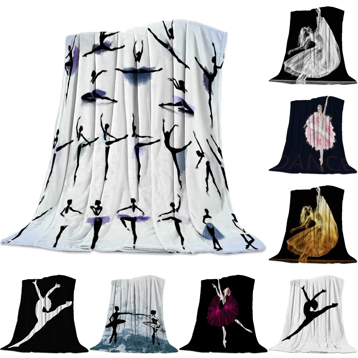 Soft Warm Coral Fleece Blanket Dance Ballet Lady Black Shadow Winter Sheet Bedspread Sofa Throw Mechanical Wash Flannel Blankets
Soft Warm Coral Fleece Blanket Dance Ballet Lady Black Shadow Winter Sheet Bedspread Sofa Throw Mechanical Wash Flannel Blankets