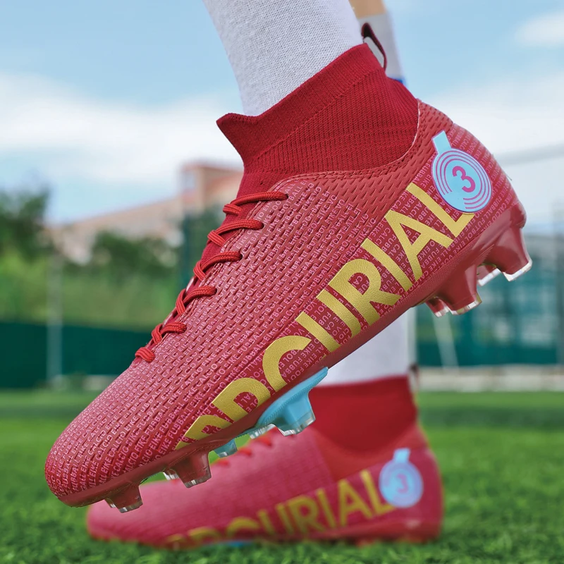 Quality Chuteira Society Football Boots Haaland Wholesale Cleats Futbol Anti-Slip Fashion Soccer Shoes Futsal Training Sneaker
Quality Chuteira Society Football Boots Haaland Wholesale Cleats Futbol Anti-Slip Fashion Soccer Shoes Futsal Training Sneaker
