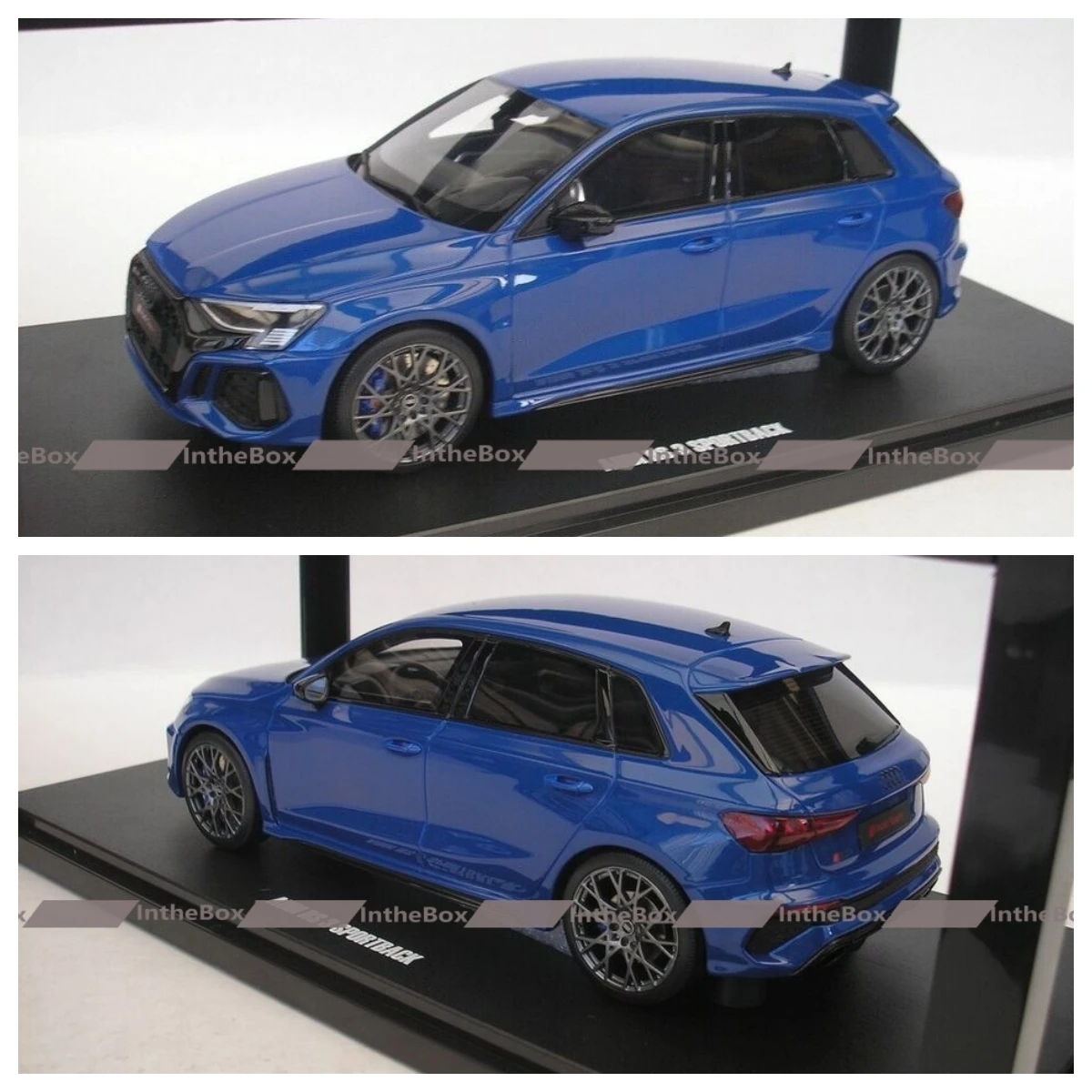 

RS3 RS 3 SPORTBACK PERFORMANCE 2022 BLUE 1/18 GT SPIRIT GT884 NEW Resin Model Car Collection Limited Edition Hobby Toys