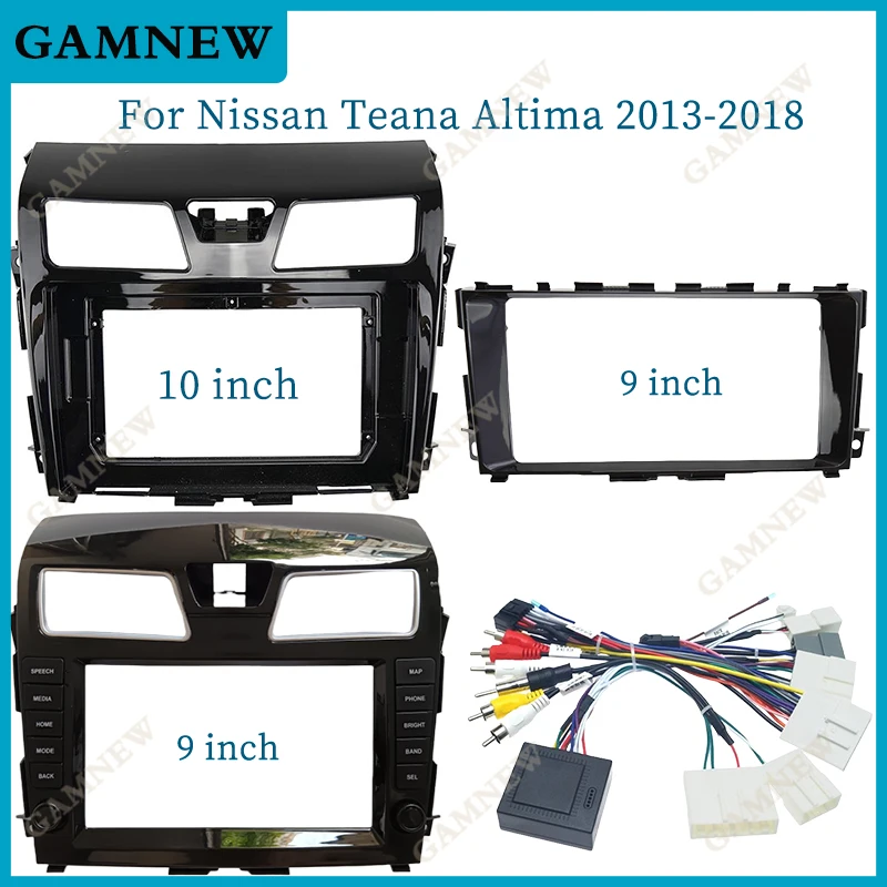 9-дюймовый автомобильный каркас, адаптер, Canbus Box декодер для Nissan Teana Altima 2013-2018 Android, стандартный комплект панелей
9-дюймовый автомобильный каркас, адаптер, Canbus Box декодер для Nissan Teana Altima 2013-2018 Android, стандартный комплект панелей