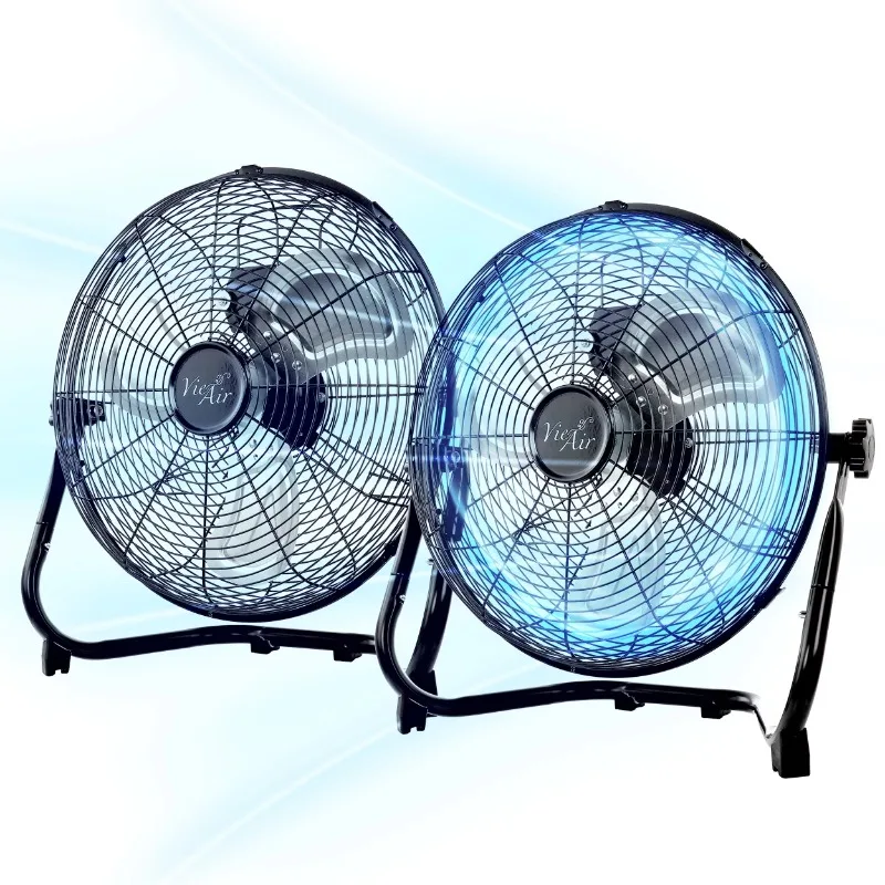 Vie Air 20 Inch Twin Pack Industrial Tilting High Velocity 3 Speed Metal Floor Fan
Vie Air 20 Inch Twin Pack Industrial Tilting High Velocity 3 Speed Metal Floor Fan
