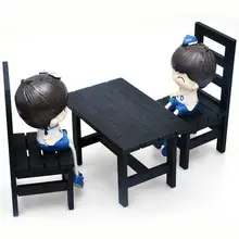 Mini Chair Set Smooth Surface Collectible Pretend Play Dollhouse Dining Table Set for Scenery Accessory
Mini Chair Set Smooth Surface Collectible Pretend Play Dollhouse Dining Table Set for Scenery Accessory