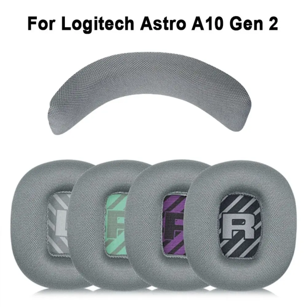 

1 Pair Soft Memory Foam Replacement Ear Pads Earpads For Logitech Astro A10 Gen 2 Gaming Headphones Part Ear Cushions Headband