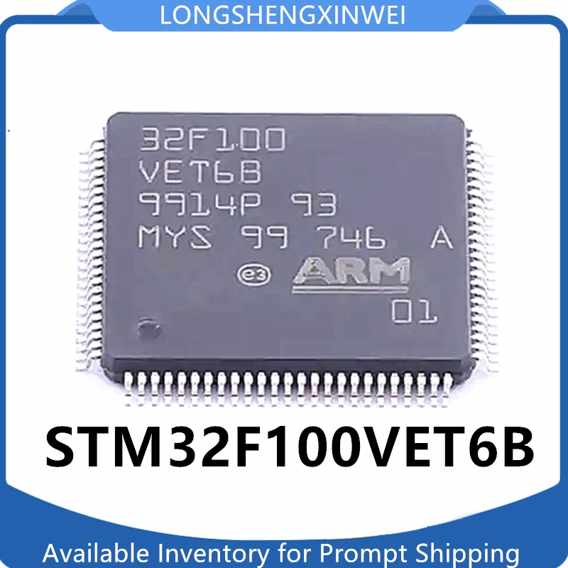 1 шт. STM32F100VET6B 32F100VET6B LQFP-100 абсолютно новый оригинальный 32-разрядный микроконтроллер MCU
1 шт. STM32F100VET6B 32F100VET6B LQFP-100 абсолютно новый оригинальный 32-разрядный микроконтроллер MCU
