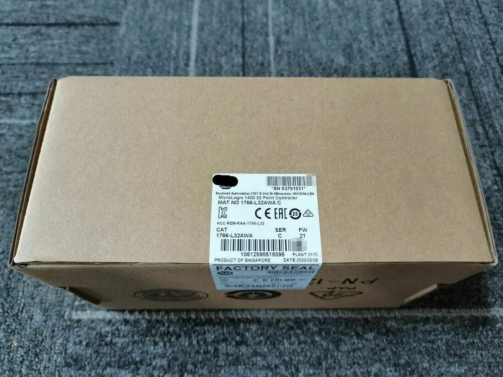 2021 New Sealed 1766-L32AWA MicroLogix 1400 32 Point Controller
2021 New Sealed 1766-L32AWA MicroLogix 1400 32 Point Controller