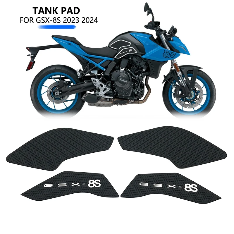 

Fit For SUZUKI GSX8S GSX 8S GSX-8 S 2023 2024 Motorcycle Side Fuel Tank pad Tank Pads Protector Stickers Decal Gas Knee Grip Pad