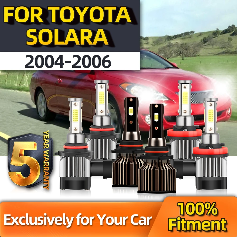 Crossfox 15000LM CSP Car Headlight LED High Low Bulb Auto Fog Lighting 12V Kit 9005 H11 9145 For Toyota Solara 2004 2005 2006
Crossfox 15000LM CSP Car Headlight LED High Low Bulb Auto Fog Lighting 12V Kit 9005 H11 9145 For Toyota Solara 2004 2005 2006
