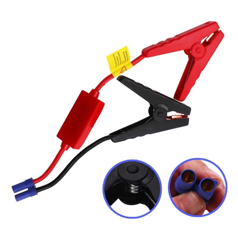 1 Pcs Battery Clip EC5 Connector Emergency Starter Jumper Cable Clamp Booster Battery Clips for Universal 12V Car Truck
1 Pcs Battery Clip EC5 Connector Emergency Starter Jumper Cable Clamp Booster Battery Clips for Universal 12V Car Truck
