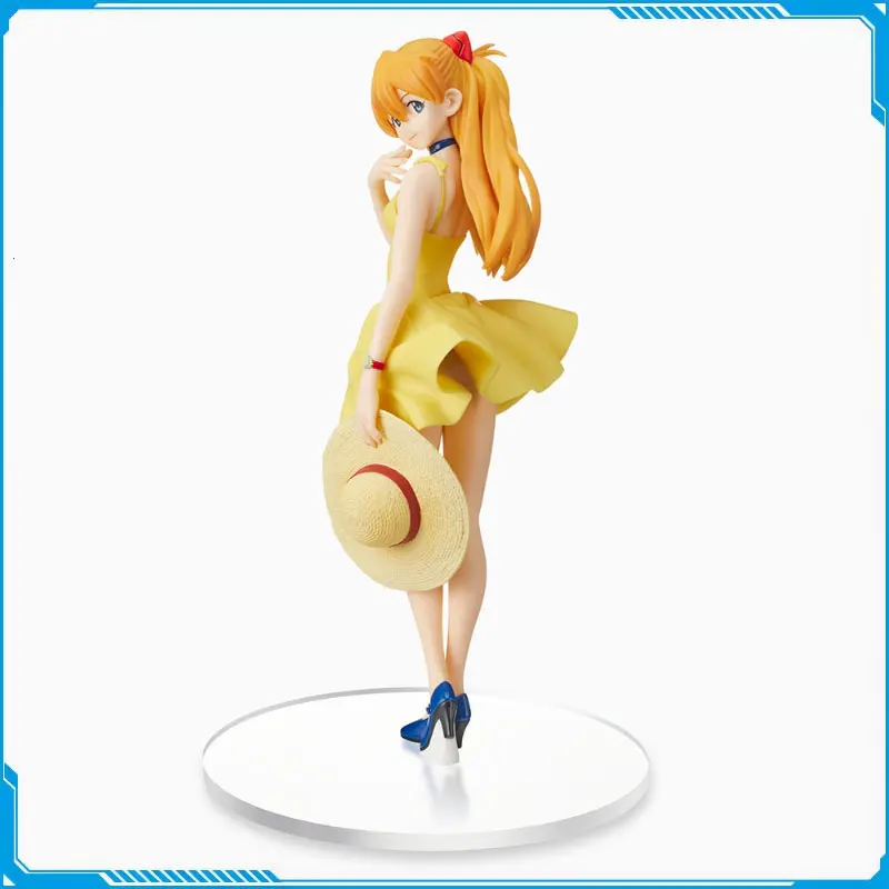 

SEGA EVA NEON GENESIS EVANGELION Anime Figure Asuka Langley Soryu Dress Ver Action Figure Collectible Model Original