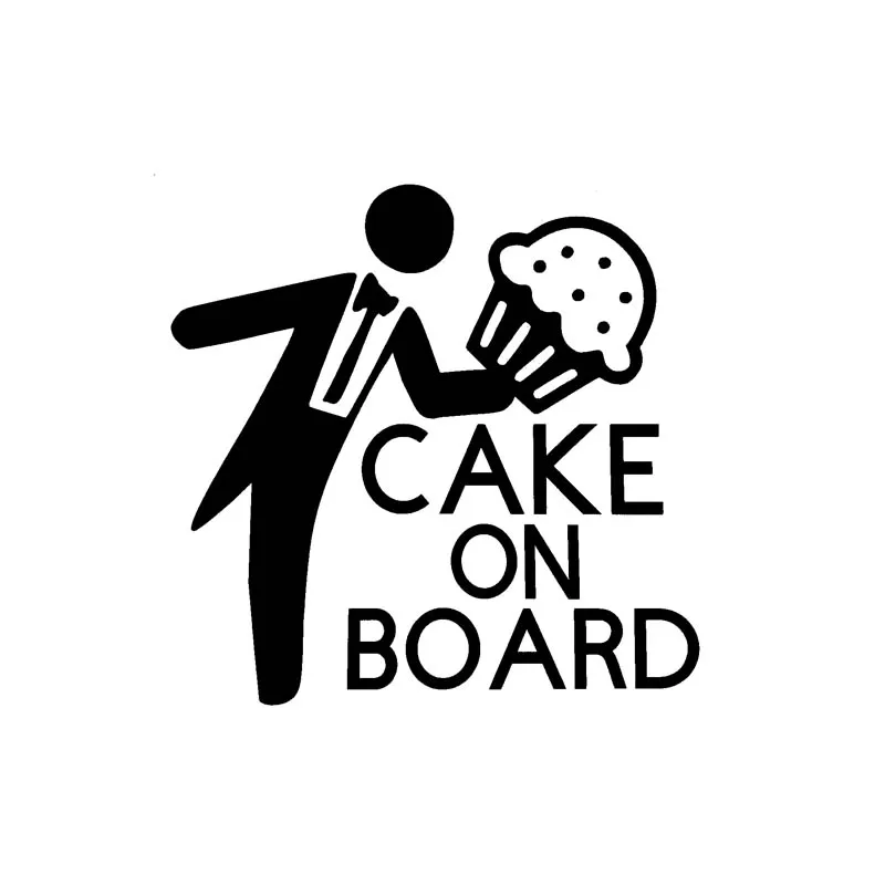 Creativity Personality Funny Cake on Board Car Sticker Vinyl Waterproof Sunscreen Decal 17*17cm
Creativity Personality Funny Cake on Board Car Sticker Vinyl Waterproof Sunscreen Decal 17*17cm