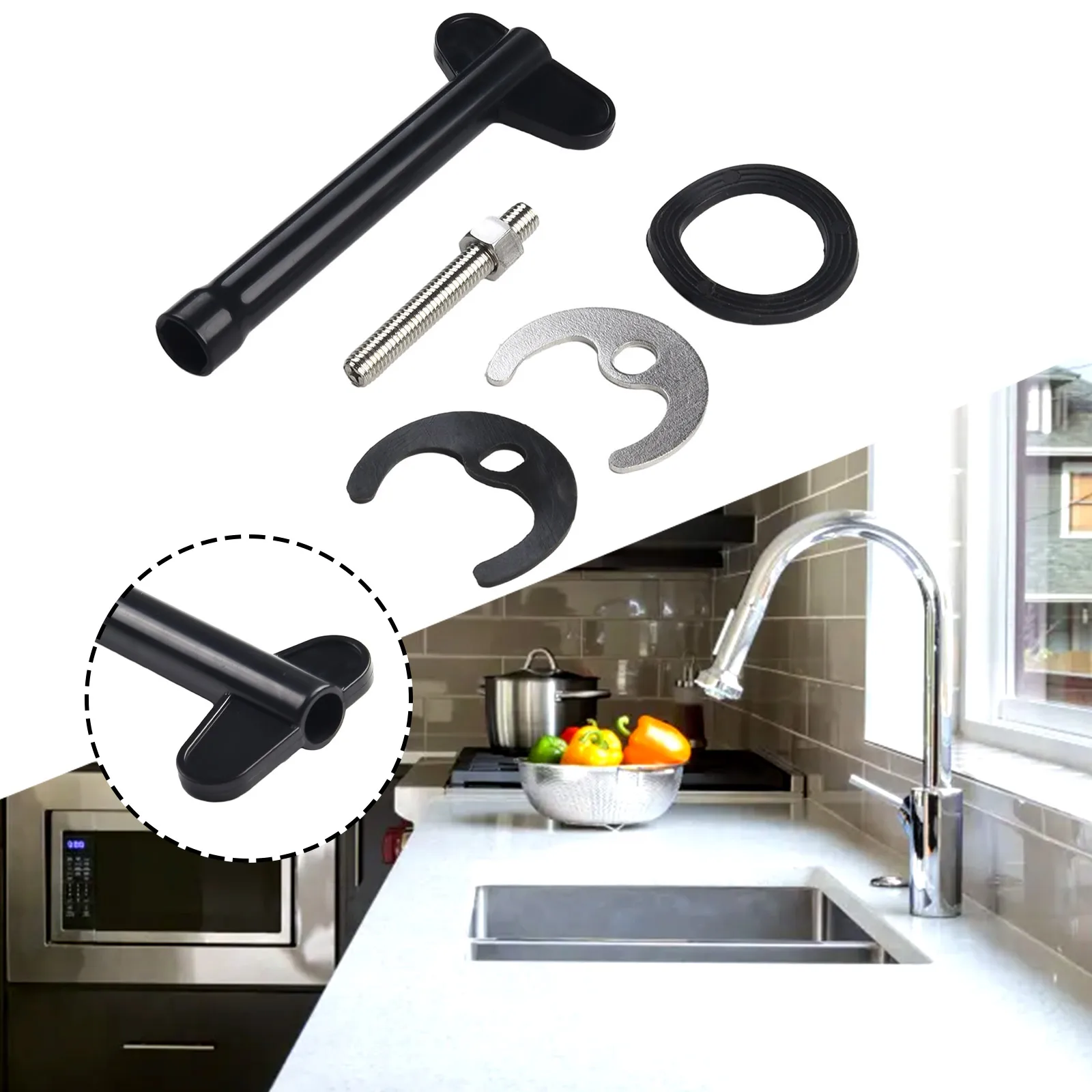 1 Set Tap Faucet Fixing Fitting Kit Bolt Washer Wrench Plate Set Sink Monobloc Mixer Tap For Kitchen Basin Part Tool
1 Set Tap Faucet Fixing Fitting Kit Bolt Washer Wrench Plate Set Sink Monobloc Mixer Tap For Kitchen Basin Part Tool