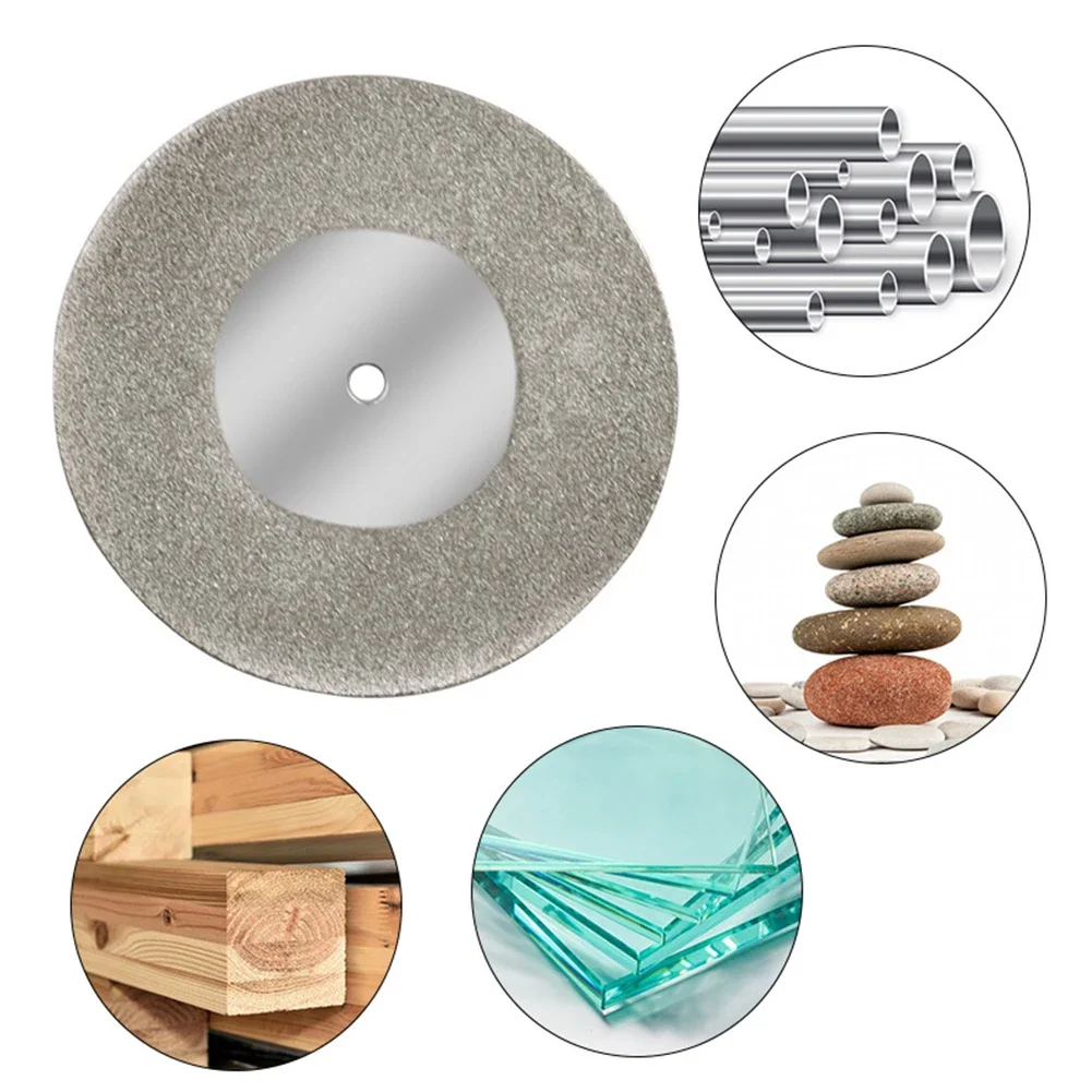 40/50/60mm Diamond Grinding Wheel Metal Cutting Disc Slice Dremels Accessory For Dremels Rotary Tool With 1 Arbor
40/50/60mm Diamond Grinding Wheel Metal Cutting Disc Slice Dremels Accessory For Dremels Rotary Tool With 1 Arbor
