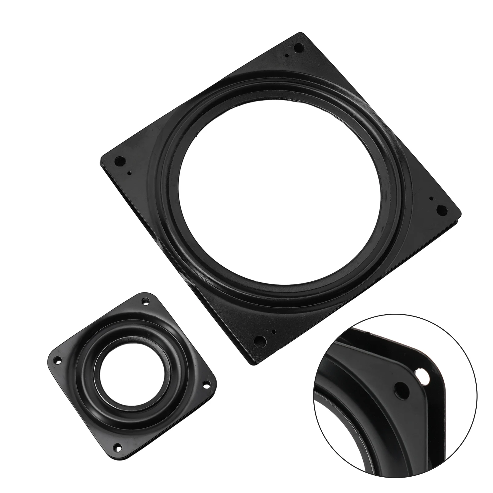 Brand New Hollow Turntable Black Galvanized Sheet Heavy Duty Metal Plate Desk Table Swivel Turntable 1PCS 360 Degree
Brand New Hollow Turntable Black Galvanized Sheet Heavy Duty Metal Plate Desk Table Swivel Turntable 1PCS 360 Degree
