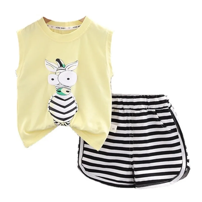 New Summer Baby Clothes Suit Children Boys Casual Vest Shorts 2Pcs/Sets Toddler Girls Clothing Infant Costume Kids Tracksuits
New Summer Baby Clothes Suit Children Boys Casual Vest Shorts 2Pcs/Sets Toddler Girls Clothing Infant Costume Kids Tracksuits