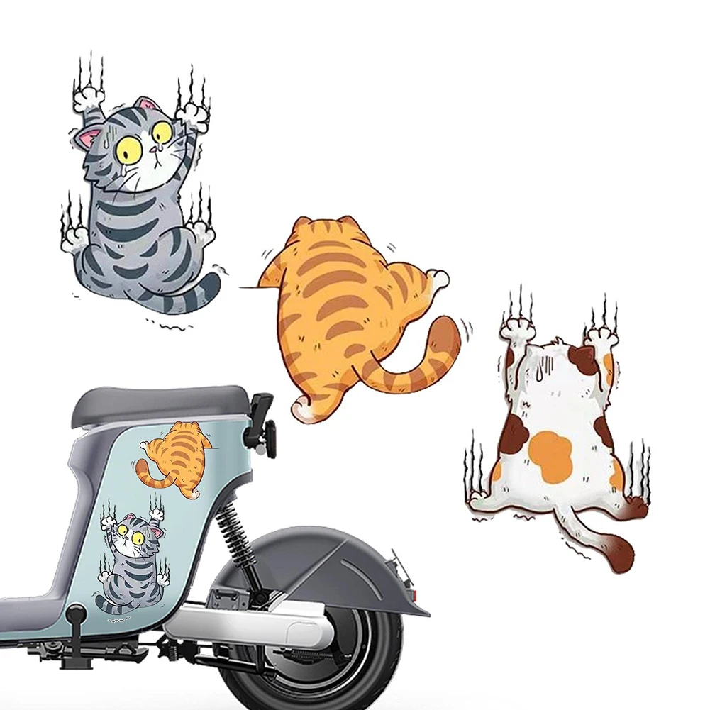 Waterproof Cartoon Cat Vinyl Sticker, Durable Material, Easy Application And Removal, Perfect For Cars And More
Waterproof Cartoon Cat Vinyl Sticker, Durable Material, Easy Application And Removal, Perfect For Cars And More