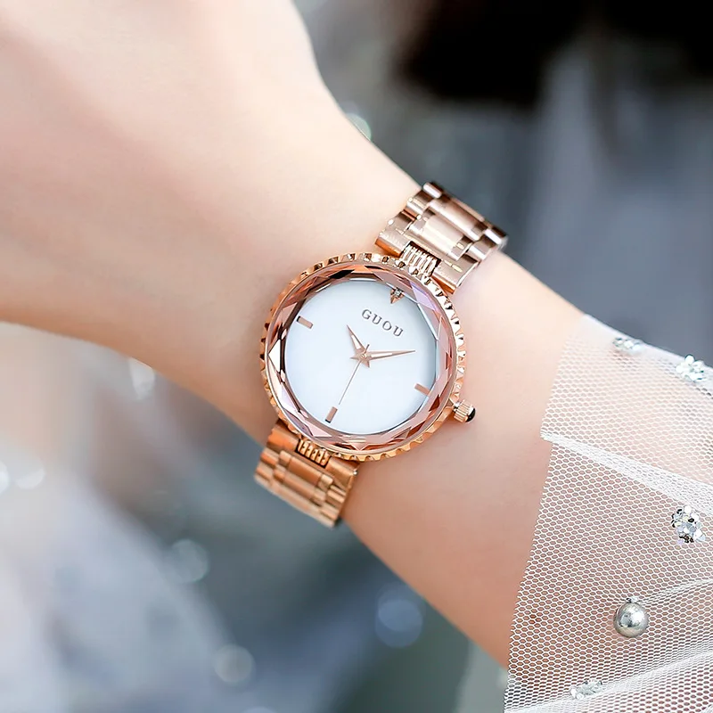 Fashion Round Quartz Gold Dial Casual Wrist Watches Stainless Strap Fashionable Clock Waterproof Wristwatch for Women
Fashion Round Quartz Gold Dial Casual Wrist Watches Stainless Strap Fashionable Clock Waterproof Wristwatch for Women
