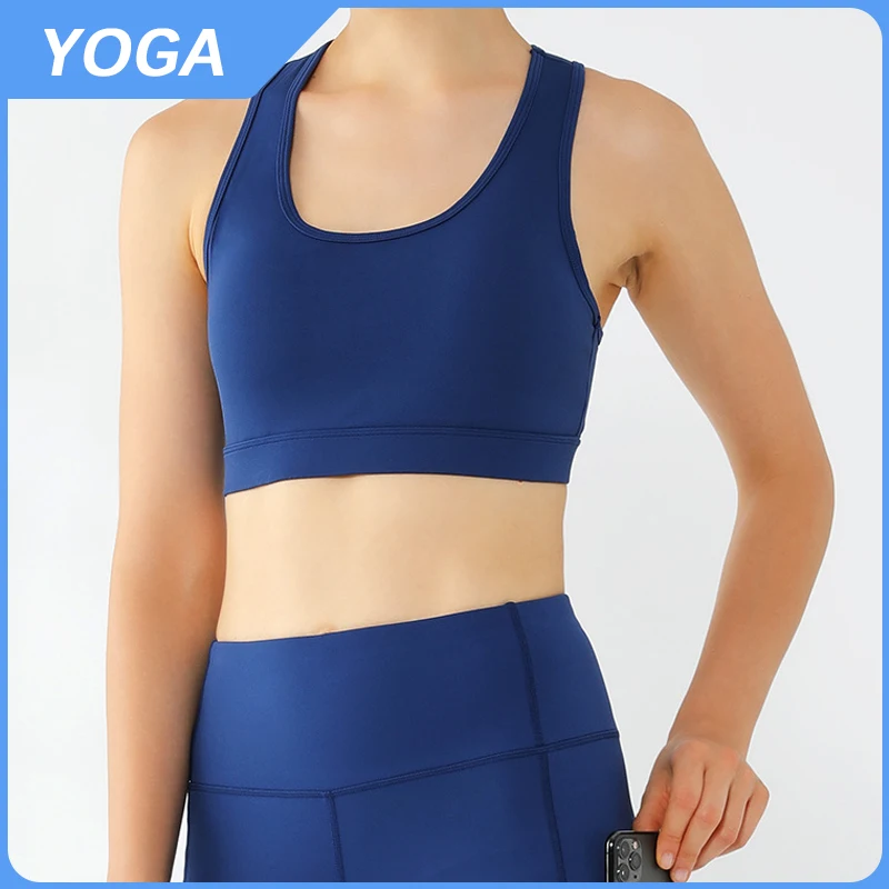 Four Seasons Wearable Yoga Bra Women's Chest Cushion Tank Top Bra U Neck Slim Fit Traceless Sports Solid Color Bra Clothing Tops
Four Seasons Wearable Yoga Bra Women's Chest Cushion Tank Top Bra U Neck Slim Fit Traceless Sports Solid Color Bra Clothing Tops