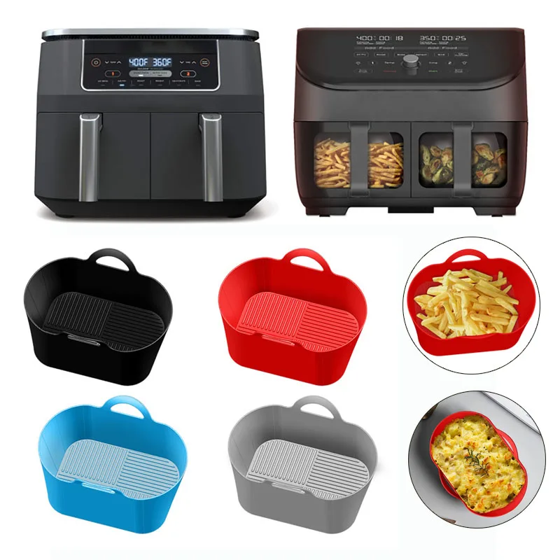 Foldable Air Fryers Oven Baking Tray Fried Pizza Chicken Basket Mat Airfryer Silicone Pot Round Replacemen Grill Pan Accessories
Foldable Air Fryers Oven Baking Tray Fried Pizza Chicken Basket Mat Airfryer Silicone Pot Round Replacemen Grill Pan Accessories