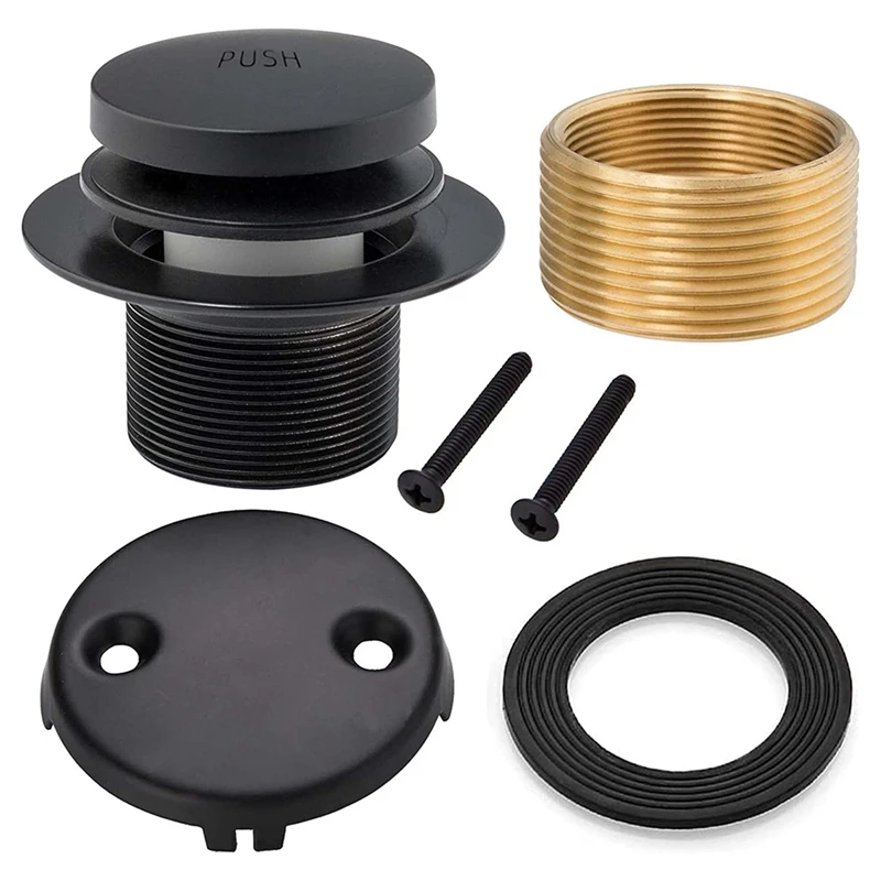 Anti-Odor Bathtub Sink Bathtub Plug Decoration Kit With Two-Hole Faceplate,Bathtub Drain Set Coarse Brass Chrome
Anti-Odor Bathtub Sink Bathtub Plug Decoration Kit With Two-Hole Faceplate,Bathtub Drain Set Coarse Brass Chrome
