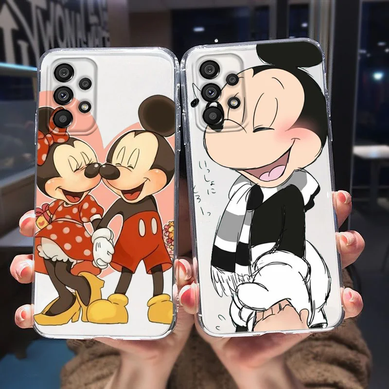 Cute Cartoon Mickey Mouse Phone Case For Samsung A73 A72 A53 A52S A33 A32 Lite A23 A22 A13 A03S Core Transparent Cover
Cute Cartoon Mickey Mouse Phone Case For Samsung A73 A72 A53 A52S A33 A32 Lite A23 A22 A13 A03S Core Transparent Cover
