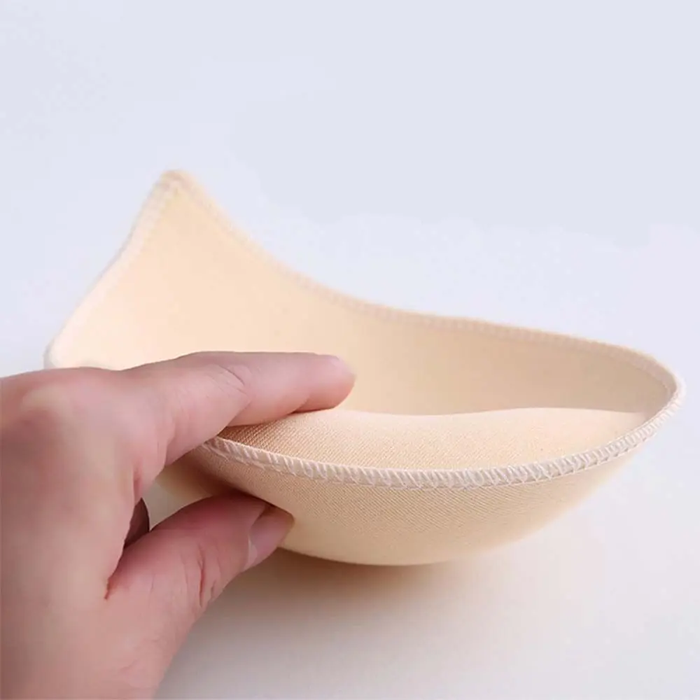 

Push Up Lift Up Bra Triangle Enhancer Breast Bra Inserts Cups Thicker Chest Pads Sponge Bra Pads Inserts Chest Women Chest Cups